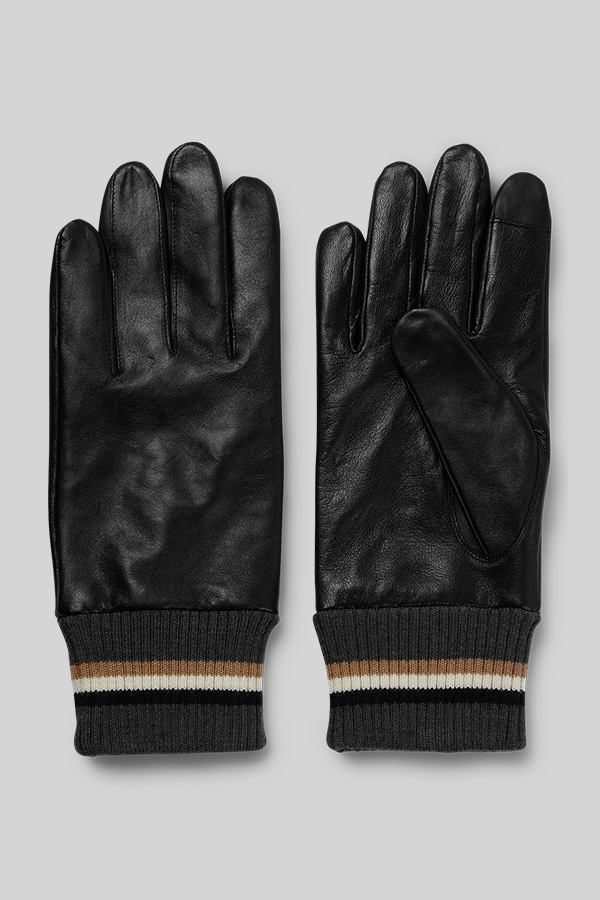 GLOVES BOSS - 001 BLACK